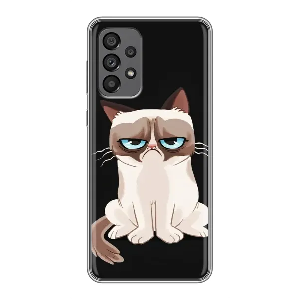 Чохол з принтом «Сумний кіт» для Samsung Galaxy A73 (5G) Чохол з принтом «Сумний кіт» для Samsung Galaxy A73 (5G)