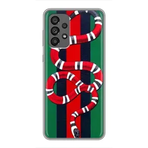 Чехлы ГУЧЧИ для Самсунг Галакси 73 (5G) (AlphaPrint) (Gucci змия)