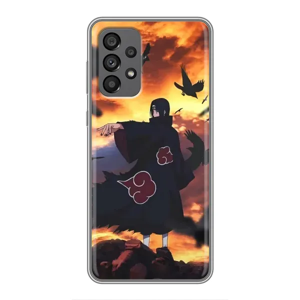 Чехол с принтом «Итачи с воронами» для Samsung Galaxy A73 (5G)