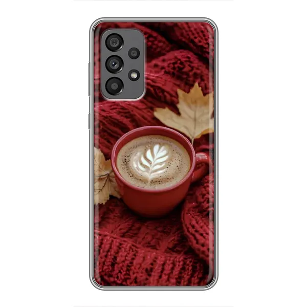 Чехол с принтом «Кофе на пледе» для Samsung Galaxy A73 (5G) Чехол с принтом «Кофе на пледе» для Samsung Galaxy A73 (5G)