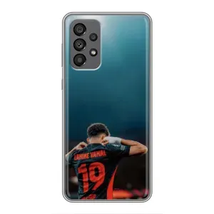 Чехол с футболистом Ламин Ямаль Samsung Galaxy A73 (5G) (Ламин 19)