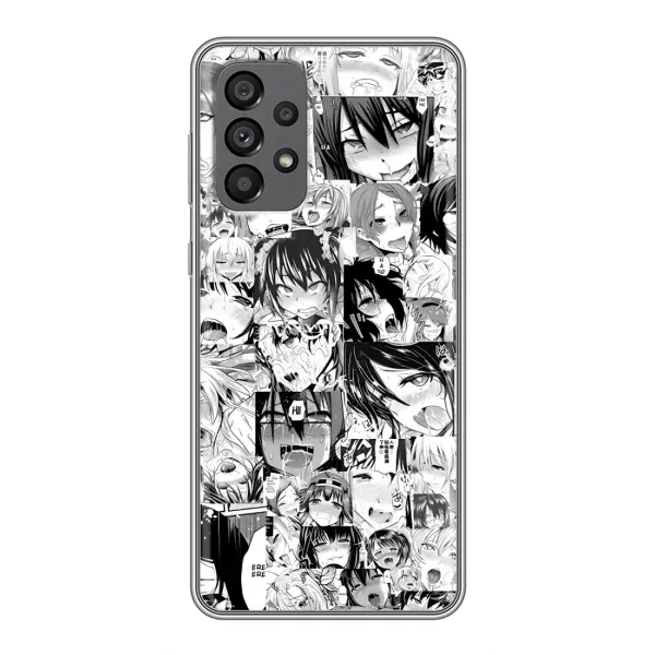 Чехол с принтом «Ahegao manga» для Samsung Galaxy A73 (5G)