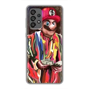 Брендновые Чехлы для Samsung Galaxy A73 (5G) - (PREMIUMPrint) (Mario LV)