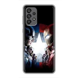 Чохли з героями Марвел Samsung Galaxy A73 (5G) (VPrint) (Марвел стайл)