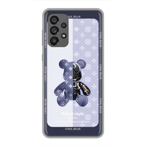 Чехол с принтом «Медвежонок LV» для Samsung Galaxy A73 (5G)
