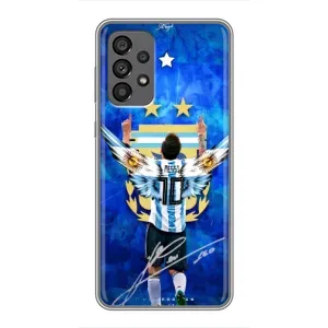 Чехлы для Samsung Galaxy A73 (5G) (Leo чемпион) (AlphaPrint) (Месси сборная)