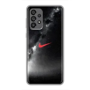 Чохол для Samsung Galaxy A73 (5G) - з принтом Найк (AlphaPrint) (Найк червоний)