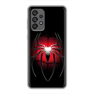 Чехол с человеком пауком для Samsung Galaxy A73 (5G) - (AlphaPrint) (Паук марвел)