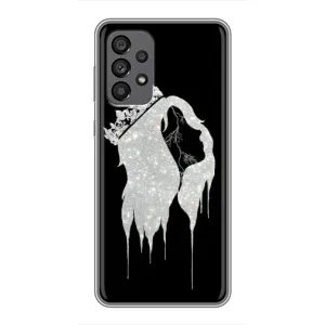 Чехол с Короной Самсунг Галакси 73 (5G) - (AlphaPrint) (Принцесса)