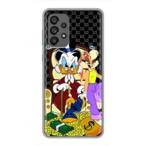 Чехлы для Samsung Galaxy A73 (5G) - Скрудж МакДак Louis Vuitton (PREMIUMPrint) (Стильная Утка)