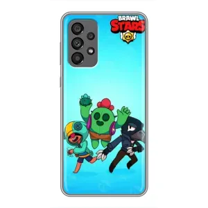Чехлы Brawl Stars для Samsung Galaxy A73 (5G) (AlphaPrint) (Тріо героїв)