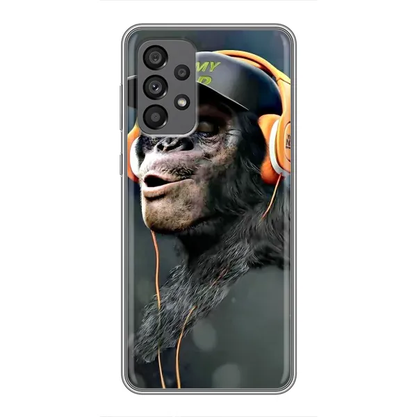 Чохол з принтом «В навушниках» для Samsung Galaxy A73 (5G) Чохол з принтом «В навушниках» для Samsung Galaxy A73 (5G)