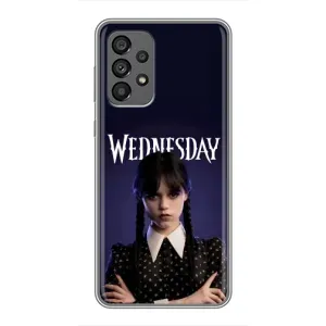 Силиконовый чехол с картинкой для Samsung Galaxy A73 (5G) (Wednesday)