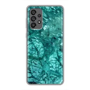 Мраморний чехол на Samsung Galaxy A73 (5G) (VPrint) (Зелений мрамор)