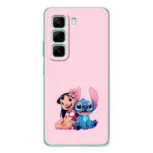 Чехол с принтом Стич на Samsung Galaxy F36 (Лило и Стич)