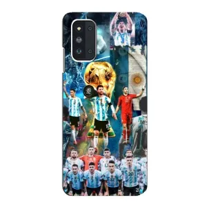 Чехлы Месси для Samsung Galaxy F52 5G (E526) (AlphaPrint) (Аргентина Месси)