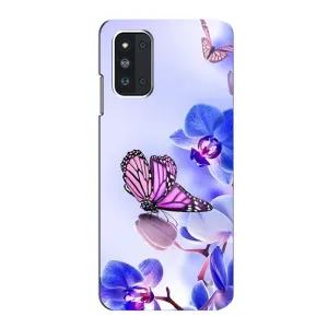 Чехлы с Цветами для Samsung Galaxy F52 5G (E526) (VPrint) (Бабочка на цветочке)