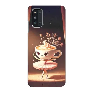 Чохол з мемом Тралалело тралала на Samsung Galaxy F52 5G (E526) (Балерина капучина)