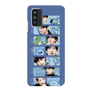Чохли BTS для Samsung Galaxy F52 5G (E526) (AlphaPrint) (Bangtan)