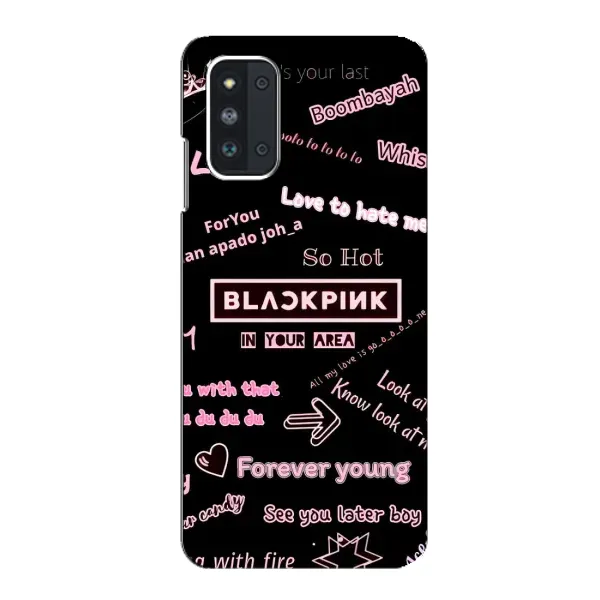 Чехол с принтом «BLACKPINK» для Samsung Galaxy F52 5G (E526)