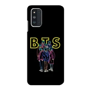 Чохли BTS для Samsung Galaxy F52 5G (E526) (AlphaPrint) (BTS стайл)