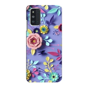 Чехлы с Цветами для Samsung Galaxy F52 5G (E526) (VPrint) (Цветочный дизайн)