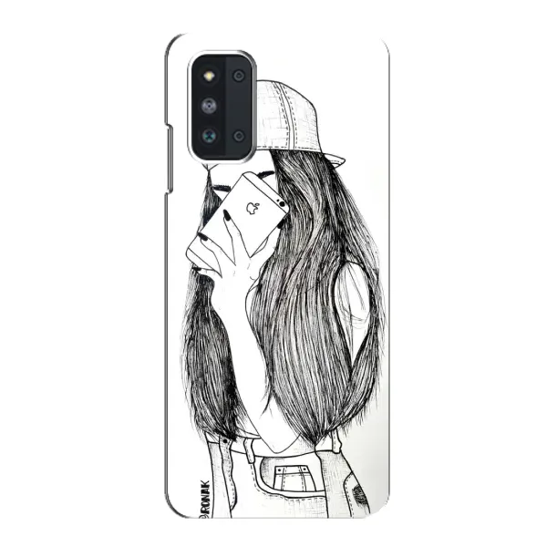 Чохол з принтом «Фото дівчини» для Samsung Galaxy F52 5G (E526)