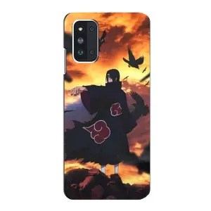 Чохол Ітачи Учіха для Самсунг Ф52 (AlphaPrint) (Ітачі з воронами)