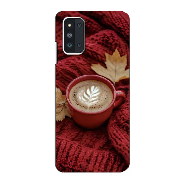 Чехол с принтом «Кофе на пледе» для Samsung Galaxy F52 5G (E526) Чехол с принтом «Кофе на пледе» для Samsung Galaxy F52 5G (E526)