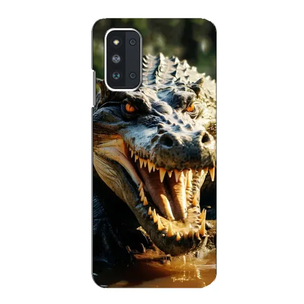 Чохол з принтом «Небезпечний крокодил» для Samsung Galaxy F52 5G (E526) Чохол з принтом «Небезпечний крокодил» для Samsung Galaxy F52 5G (E526)