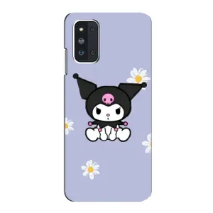 Чохол з кроликом Куромі на Samsung Galaxy F52 5G (E526) (Куромі в квітах)