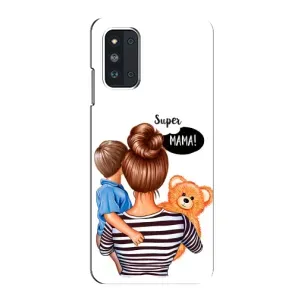 Чохол з друком для Samsung Galaxy F52 5G (E526) - (Мама з дитинкою) (AlphaPrint) (Мама з синочком)