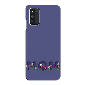Чехлы для мамы на Samsung Galaxy F52 5G (E526) (Мама в цветах)