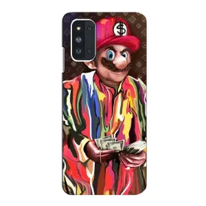Бренднові Чохли для Samsung Galaxy F52 5G (E526) - (PREMIUMPrint) (Mario LV)