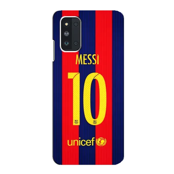 Чехол с принтом «Messi Barca 10» для Samsung Galaxy F52 5G (E526) Чехол с принтом «Messi Barca 10» для Samsung Galaxy F52 5G (E526)