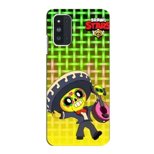 Чехлы Brawl Stars для Samsung Galaxy F52 5G (E526) (AlphaPrint) (Поко в самбреро)