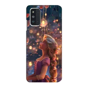 Чохол Рапунцель для Samsung Galaxy F52 5G (E526) (Рапунцель ліхтарики)