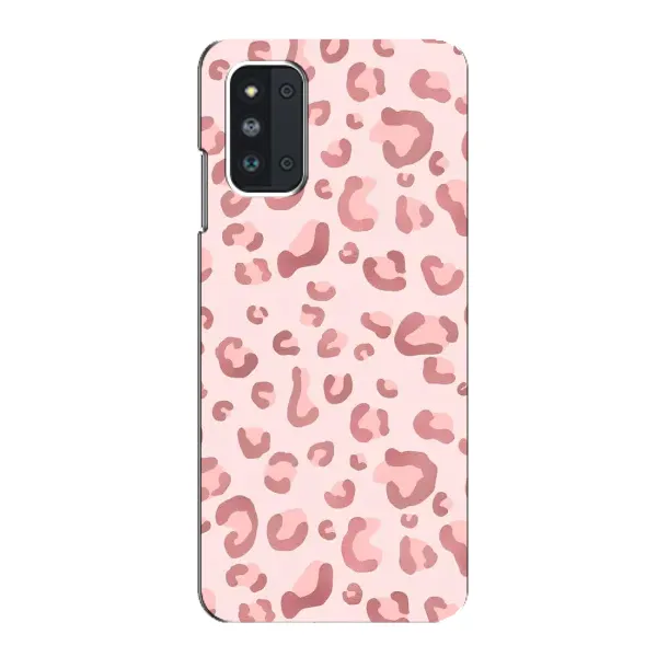 Чехол с принтом «Розовый леопард» для Samsung Galaxy F52 5G (E526)