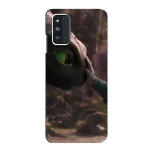 Чохол як приборкати дракона на Samsung Galaxy F52 5G (E526) (Сцена з драконом)