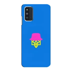 Чохли для Samsung Galaxy F52 5G (E526) Укр. Символіка (AlphaPrint) (Шапка на гербу)