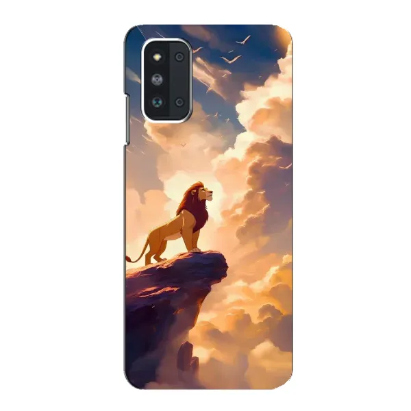 Чехол с принтом «Симба на скале» для Samsung Galaxy F52 5G (E526)