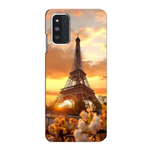 Чохол Ейфелева Вежа Samsung Galaxy F52 5G (E526) - (AlphaPrint) (Сонячня вежа)