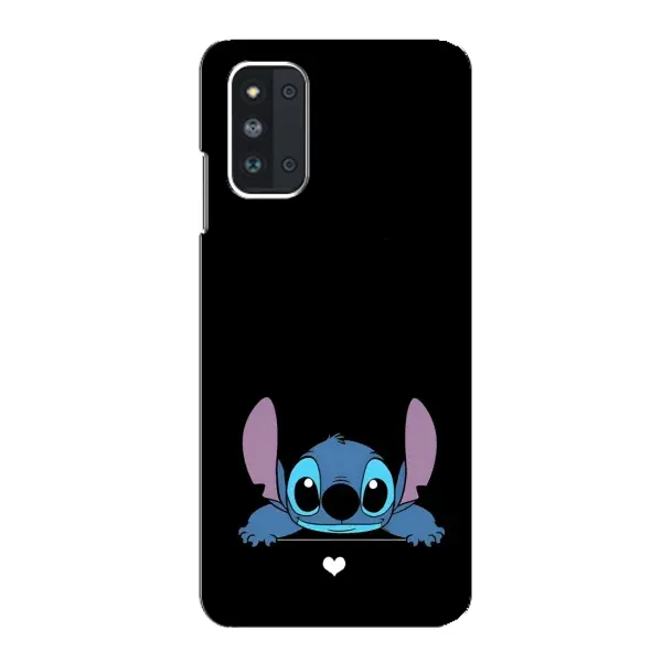 Чохол з принтом «Стіч на чорному» для Samsung Galaxy F52 5G (E526) Чохол з принтом «Стіч на чорному» для Samsung Galaxy F52 5G (E526)