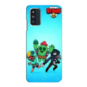 Чехлы Brawl Stars для Samsung Galaxy F52 5G (E526) (AlphaPrint) (Тріо героїв)