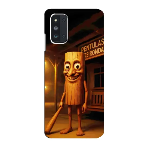 Чехол с принтом «Тунг тунг сахур» для Samsung Galaxy F52 5G (E526) Чехол с принтом «Тунг тунг сахур» для Samsung Galaxy F52 5G (E526)