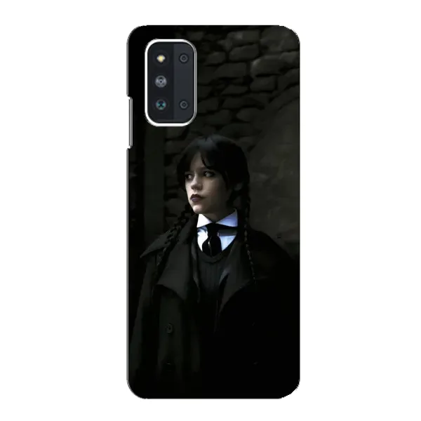 Чехол с принтом «Темный стиль Уэнздей» для Samsung Galaxy F52 5G (E526) Чехол с принтом «Темный стиль Уэнздей» для Samsung Galaxy F52 5G (E526)