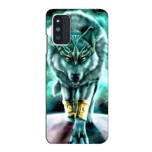 Захисні чохли для Самсунг Ф52 (AlphaPrint) (ХІТ продаж) ВОВК (Яскравий вовк)