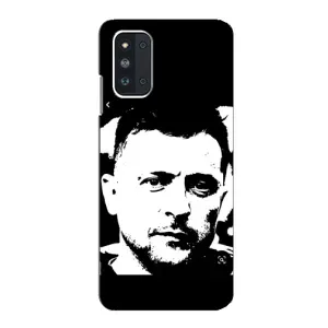 Чохол для Samsung Galaxy F52 5G (E526) (AlphaPrint - с принтом Зеленського) (Зеленский АРТ)