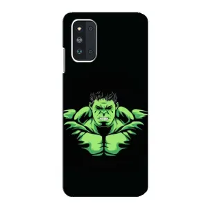 Чохли з героями Марвел Samsung Galaxy F52 5G (E526) (VPrint) (Зелений Халк)