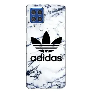 Чохли Адидас для Samsung Galaxy F62 (AlphaPrint) (Адідас на мраморі)